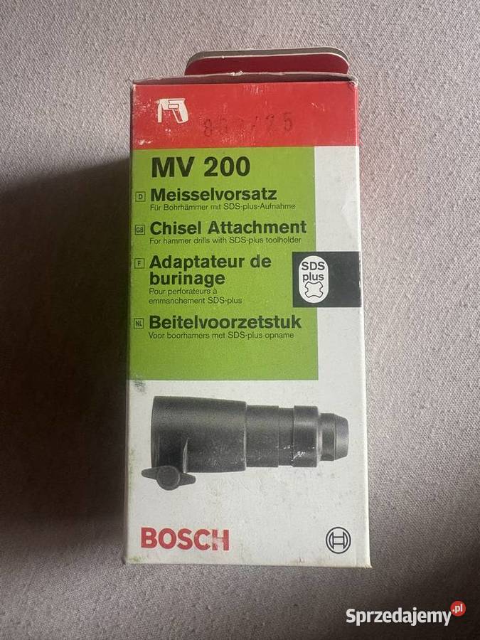BOSCH MV 200 PRZYSTAWKA DŁUTUJĄCA DO Przejściówki