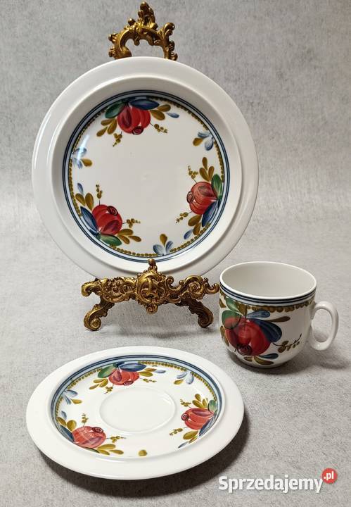 SCHERZER Zestaw śniadaniowy Filiżanka Bavaria Porcelana i szkło pomorskie sprzedam