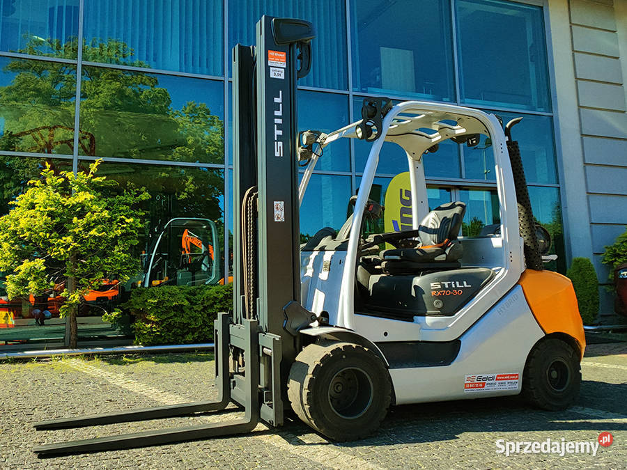 wózek widłowy Still RX 7030T 3 tony LPG triplex Kęty
