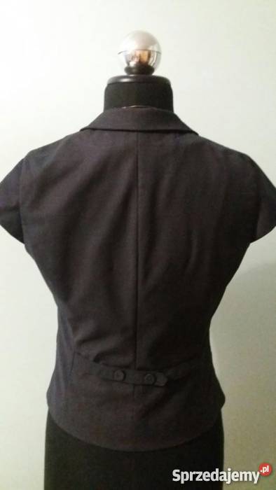 KAMIZELKA damska HM krótki rękaw żakiecik Marynarki i żakiety