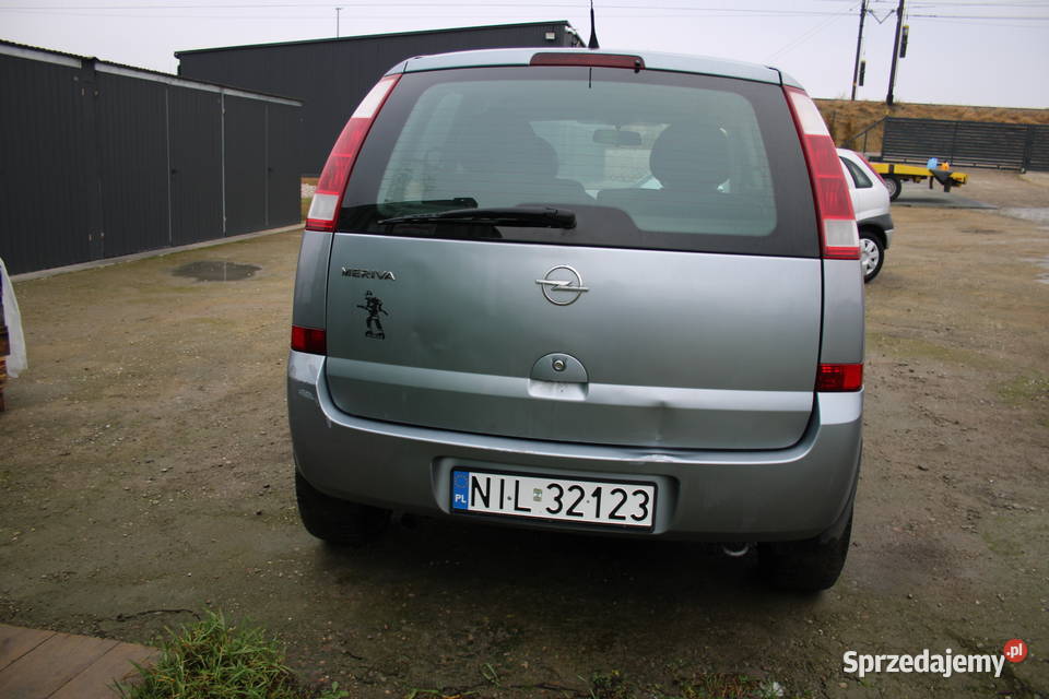 Opel Meriva 14 benzyna 2005r Klimatyzacja manualna Iława