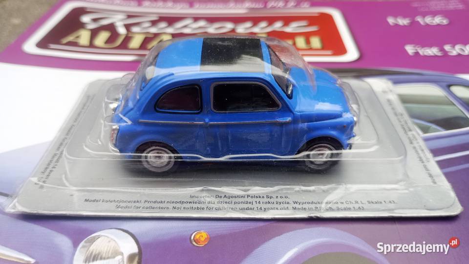 FIAT 500 Deagostini model kultowe auta PRL 143 Warszawa sprzedam