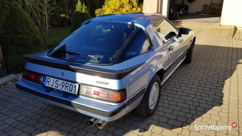 Mazda RX7 Wankel oryginalny przebieg 98000 super elektryczne lusterka Jasło