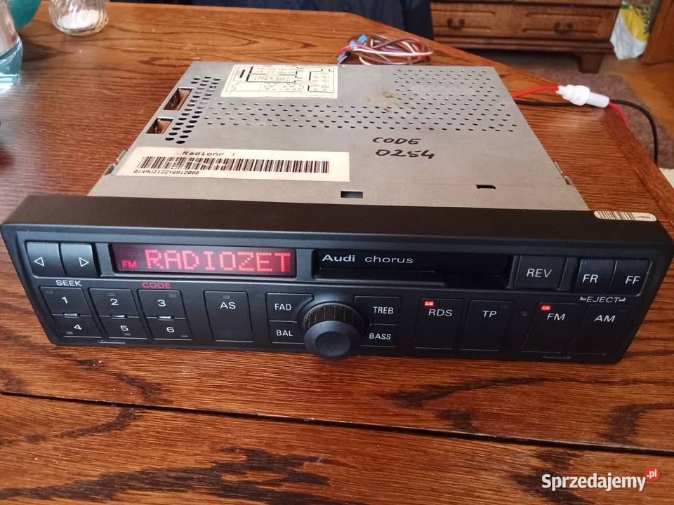 Radioodtwarzacz kaset Audi chorus A3A4A6 b5 stan Gdynia