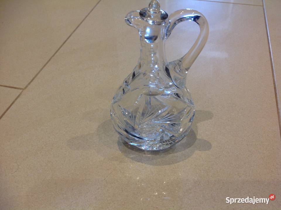 Karafka Kryształowa na Ocet Oliwe