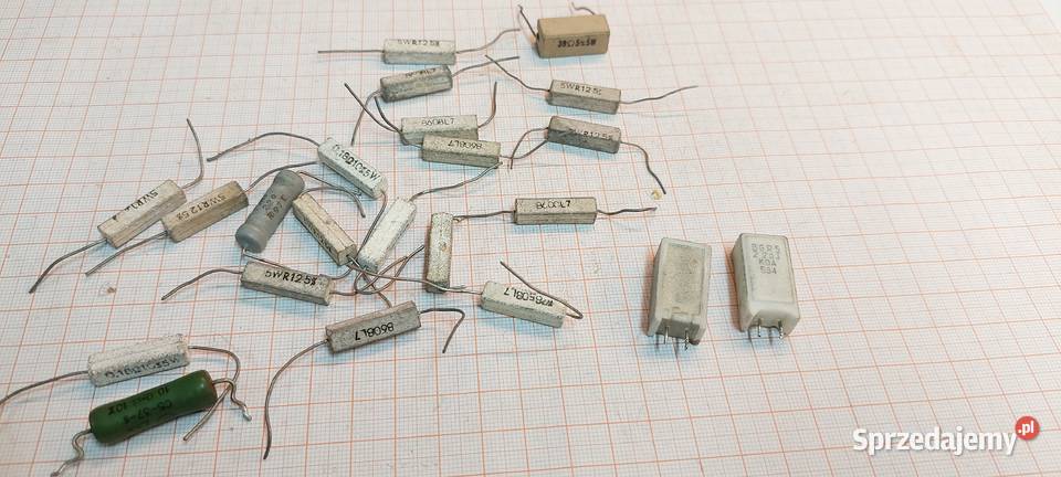 Rezystory ceramiczne MIX 22 A708 Czechowice-Dziedzice sprzedam