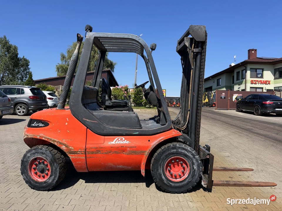 wózek widłowy LINDE H45D diesel PERKINS udźwig sprzedam