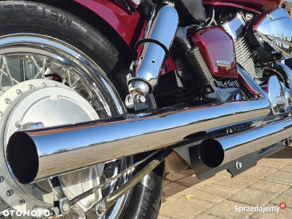 ZIMOWA Honda Shadow 750 Aero USA wydech bordowy Łódź sprzedam