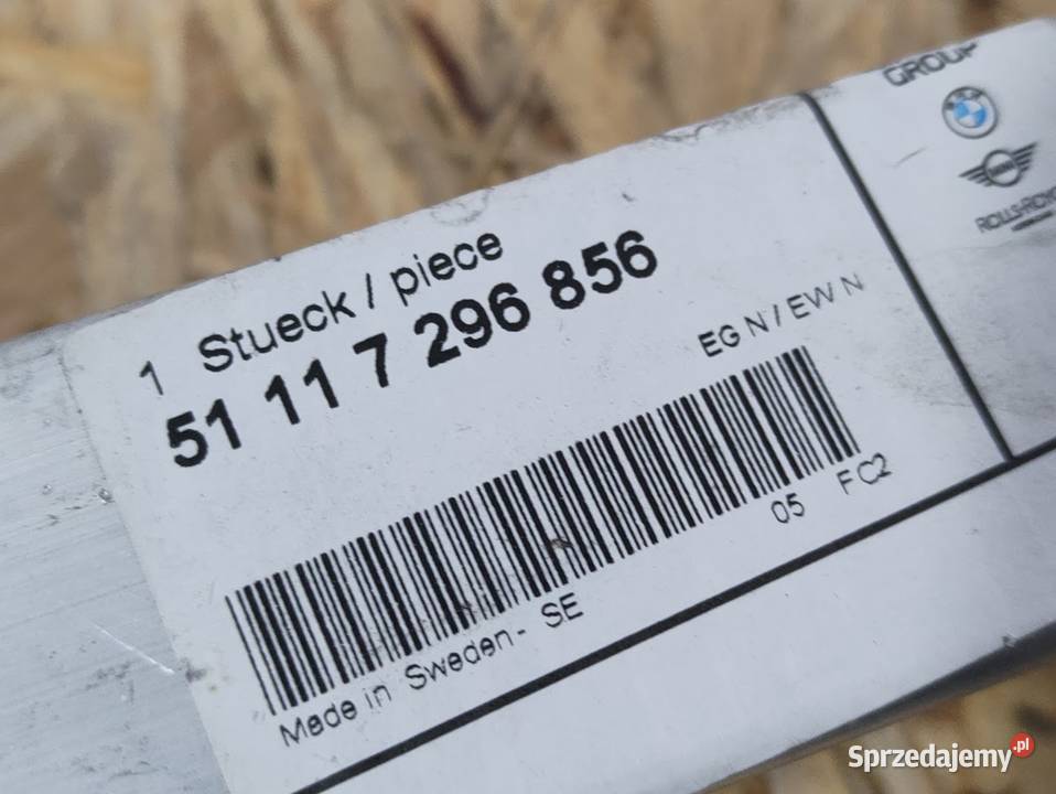 Strefa Zgniotu Prawy Przód Dolna BMW i3 I01 LCI osobowe Pleszew