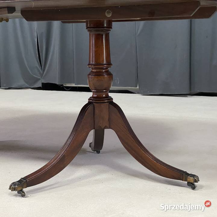 Stół mahoniowy rozkładany klasyczny antyk Budno