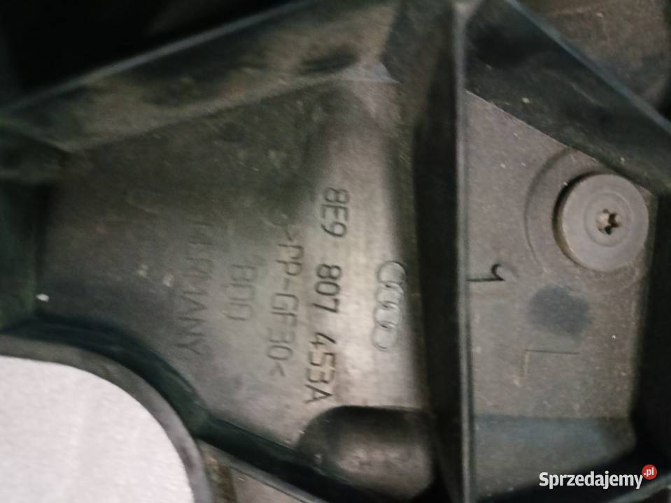Mocowanie zderzaka tył ślizg audi A4B7 lewy łódzkie Czechy