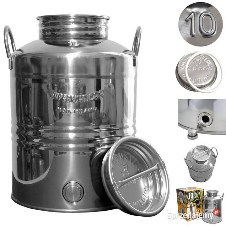 Beczułka beczka stal kwasówka inox antałek bańka śląskie