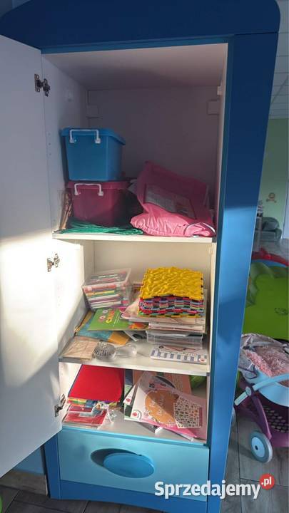 Szafa Ikea niebieska