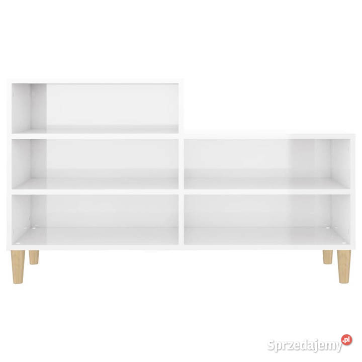 Szafka na buty wysoki połysk biała 102x36x60 mazowieckie Warszawa