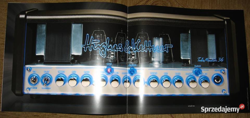 Hughes Kettner Tube Meister 36 brochure broszura