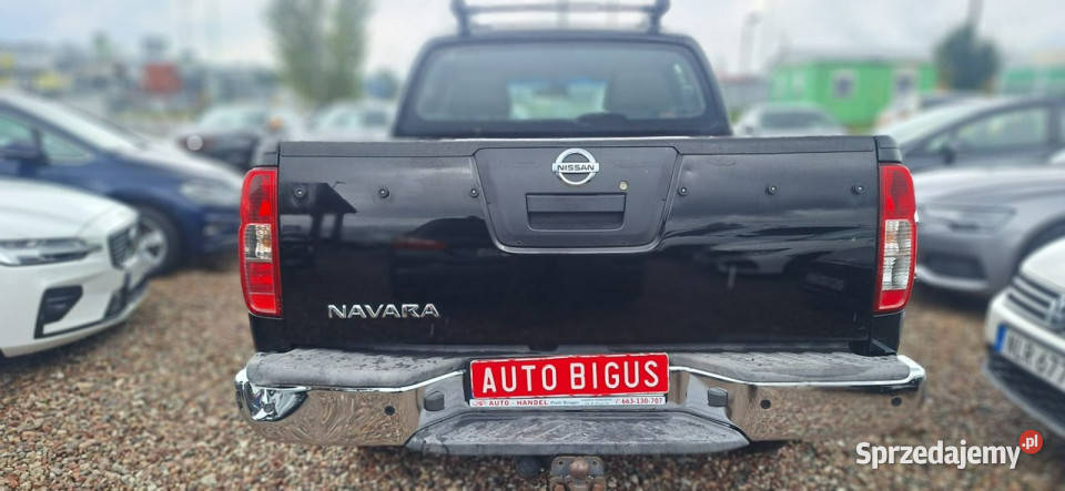 Nissan Navara 4X4 klima salon polska 1 rej 2012 elektryczne lusterka Lębork