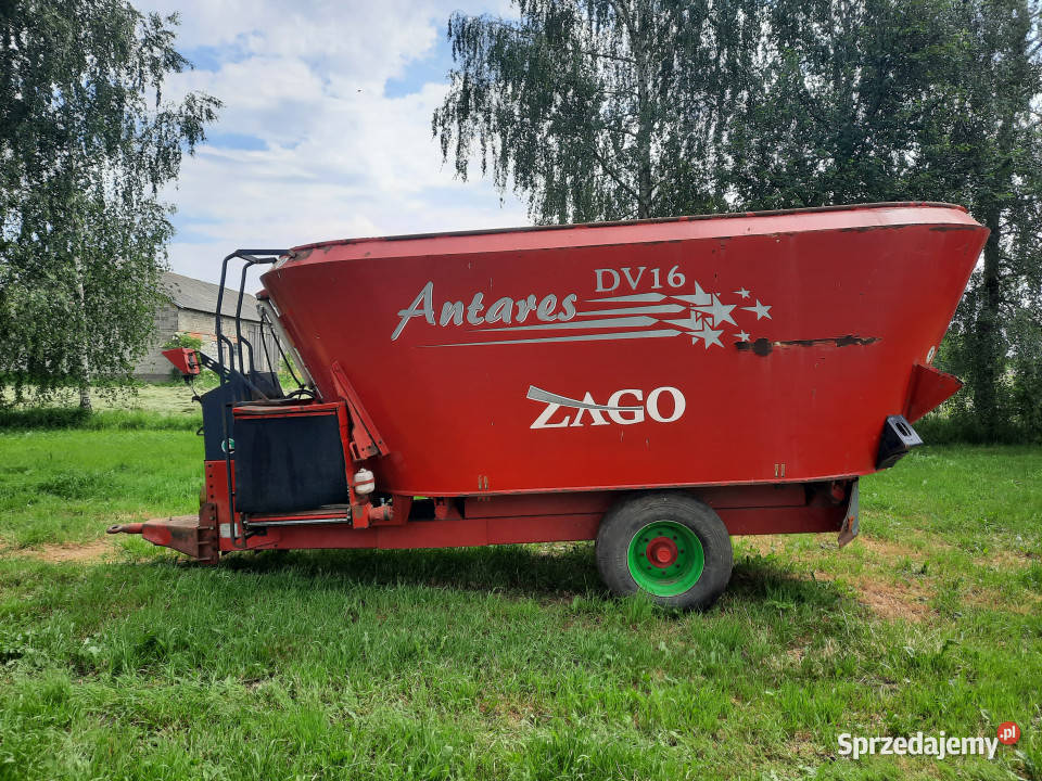 Wóz paszowy ZAGO Antares DV16 16 m3 sprzedam