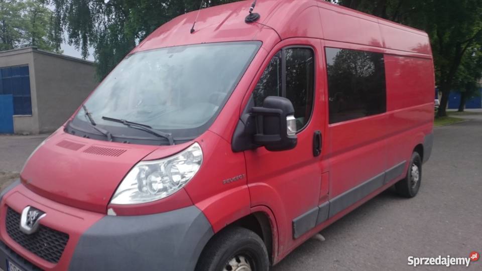 Peugeot BOXER 7 osobowy bezwypadkowy krajowy nieuszkodzony Racibórz