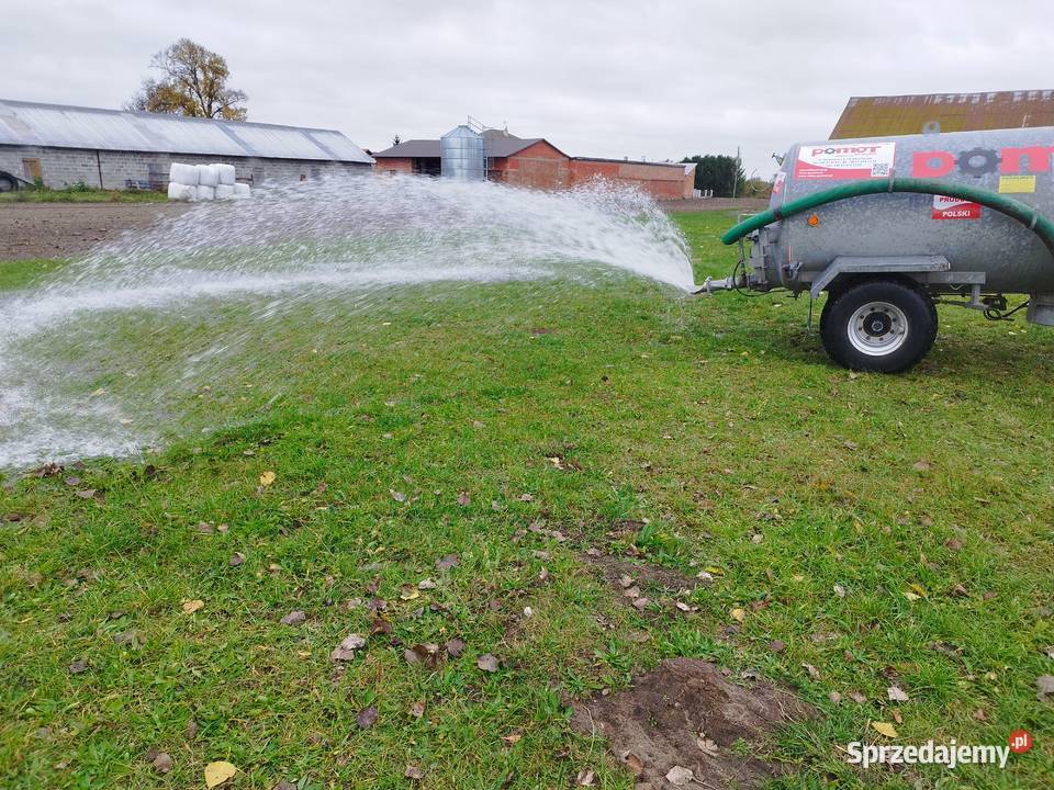 Wóz asenizacyjny beczka beczkowóz Pomot 5000L Łowicz