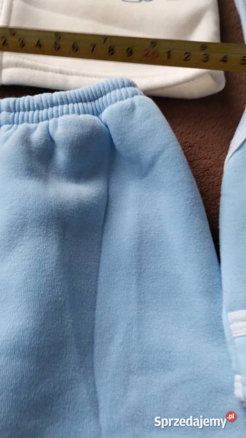 komplet chłopięcy spodnie bluza kamizelka Komplety i zestawy Poznań