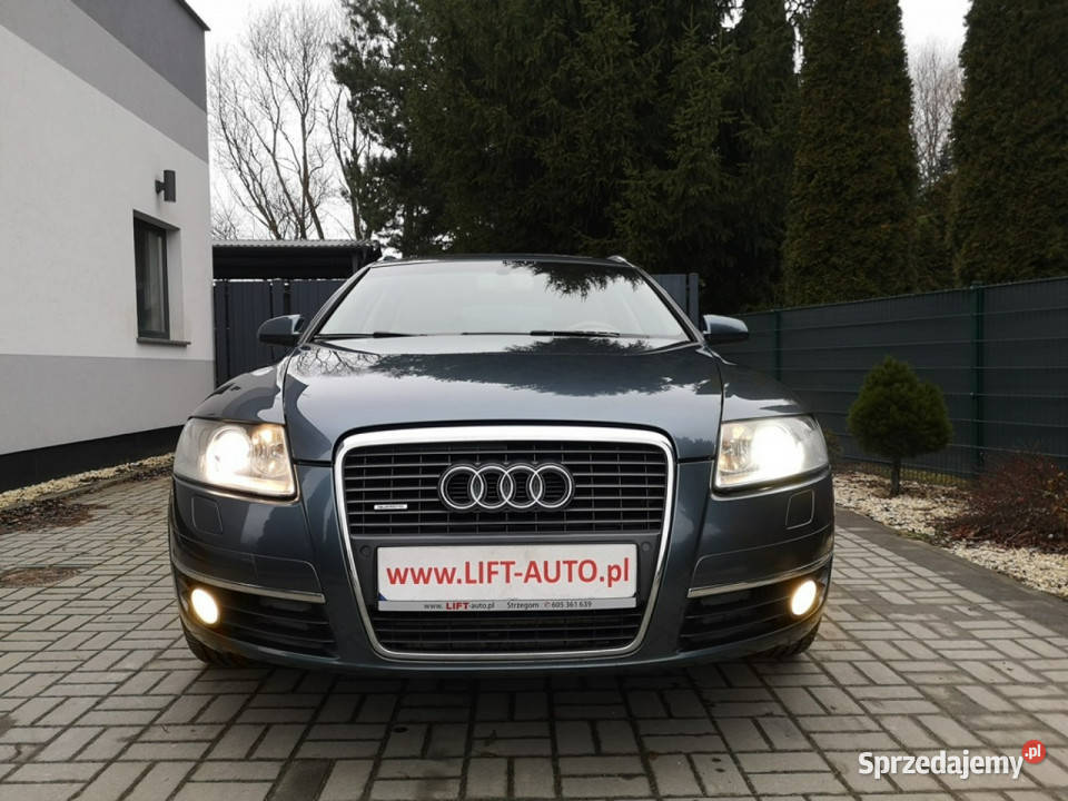Audi A6 30 TDI 233 Klimatr Navi QUATTRO ALU 17 światła przeciwmgielne Strzegom