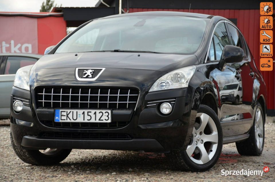 Peugeot 3008 Zarejestrowan 16T Serwis Panorama gniazdo AUX Kutno sprzedam
