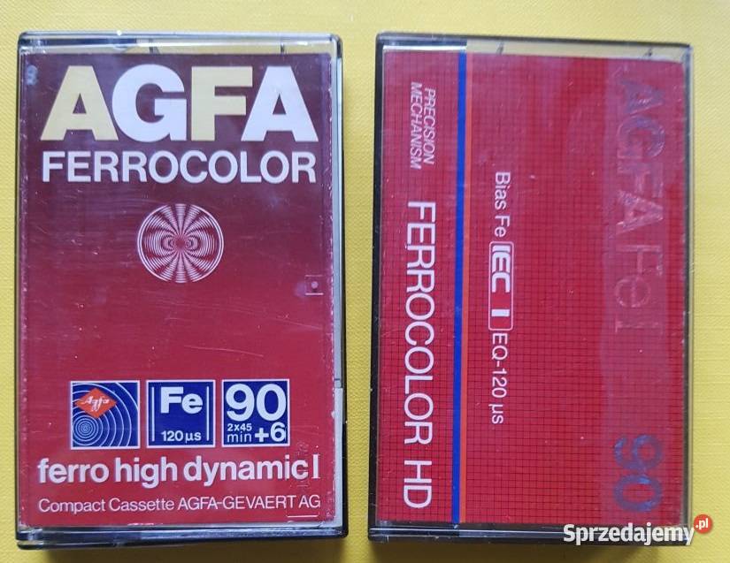 Kaseta magnetofonowa AGFA ferrocolor unikat Kielce sprzedam