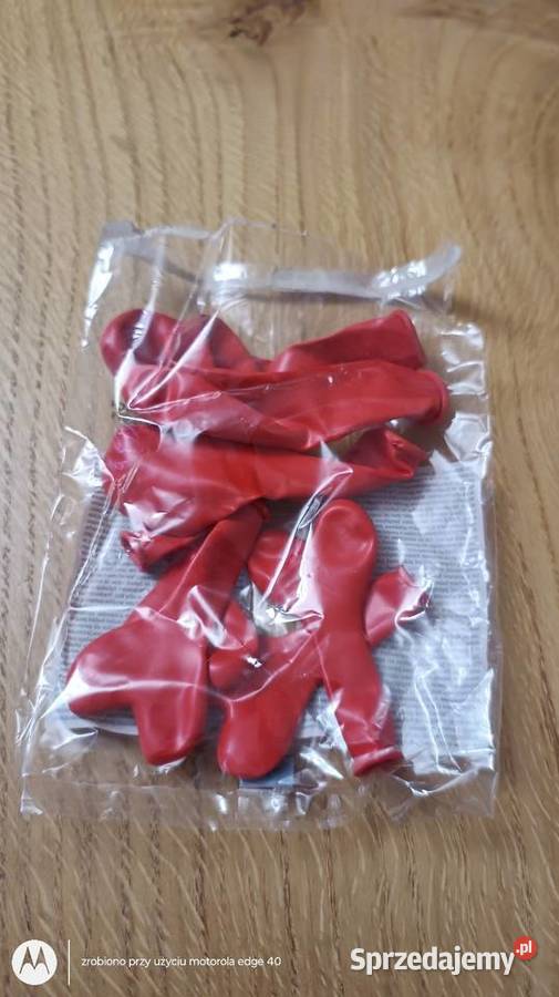 Baloniki czerwone serca Ciechanów