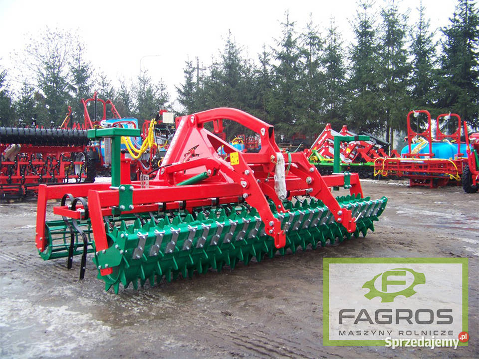 Nowy Agregat uprawowo siewny Talerzowy Brona UPS Złotoryja