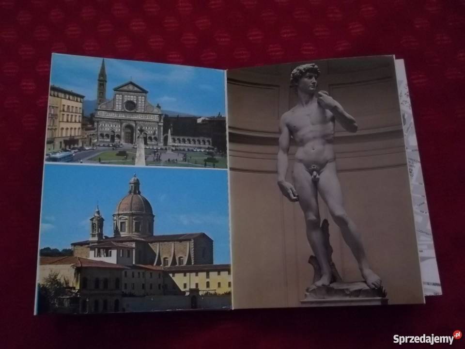 Pocztówki z Florencji zestaw 25Kartki pocztowe łódzkie Łódź