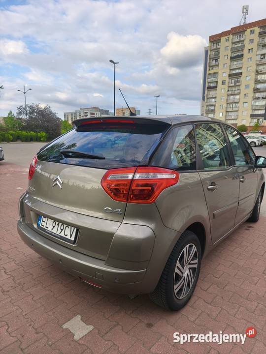 Citroen C4 Picasso I 17 salonowe 2 właściciel 165181km Łódź sprzedam