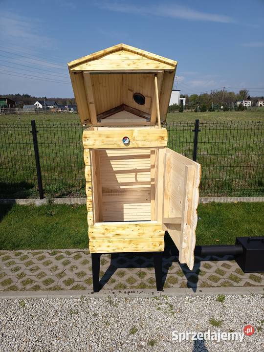 Wędzarnia drewniana ogrodowa Polska