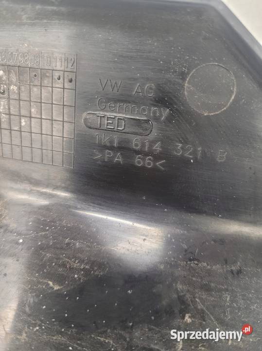 OSŁONA POMPY ABS AUDI A3 VW GOLF 1K1614321B Przystajń