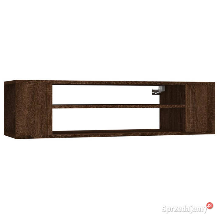 Wisząca szafka pod TV brązowy dąb 100x30x265 Warszawa