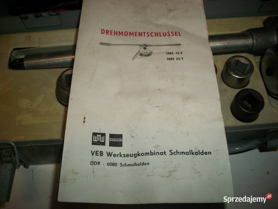 Klucz dynamometryczny oburęczny 025 Kpm Olkusz