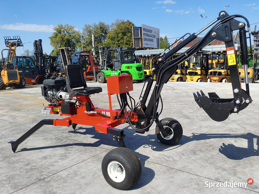 Minikoparka krocząca Miva VA900 spider excavator