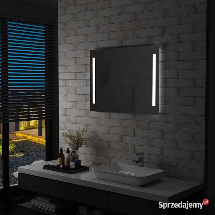 vidaXL Ścienne lustro łazienkowe z LEDSKU144706 Warszawa