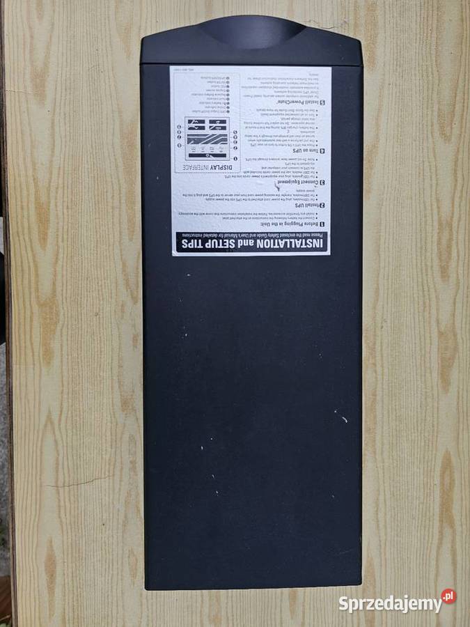 Zasilacz awaryjny APC Smart UPS 1000