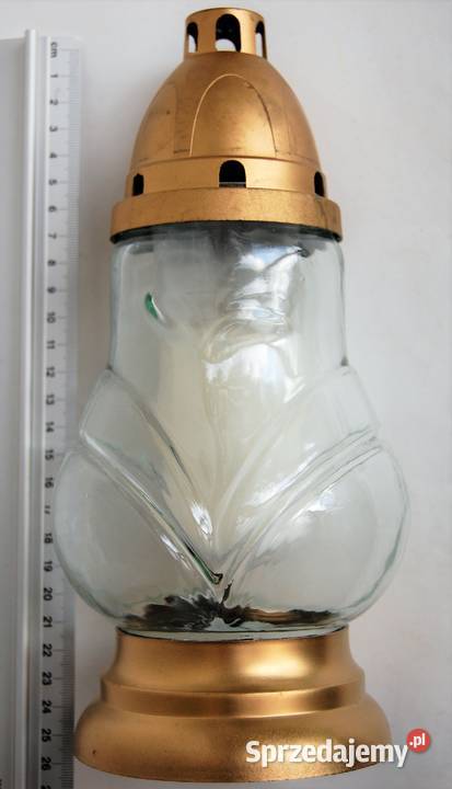 Znicz lampion kwiat lilia Gibowski 25 30 h Lublin