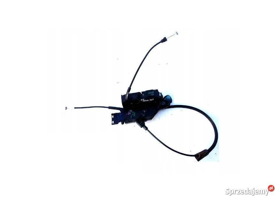 Zamek Prawy przedni drzwi Peugeot 207 łódzkie Ksawerów sprzedam