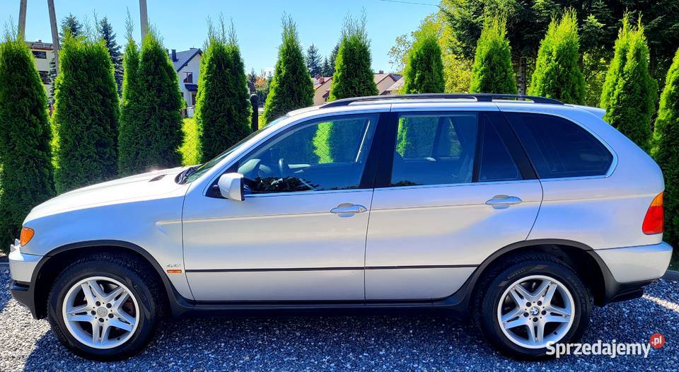 BMW X5 44 Benzyna 4x4 TV Nawigacja Automat Kraków sprzedam