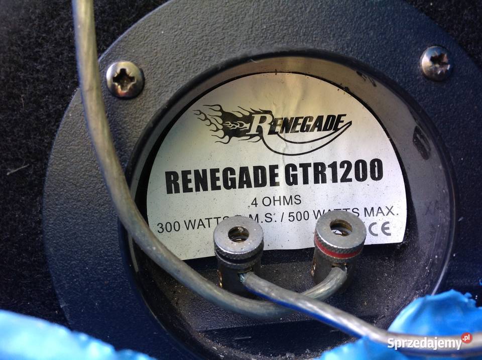 Subbas Subwoofer Tuba Basowa RENEGADE Nowa Sól