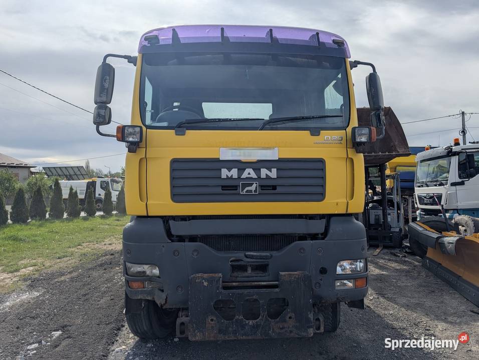 Wywrotka MAN TGA 26310 żółty Ropczyce
