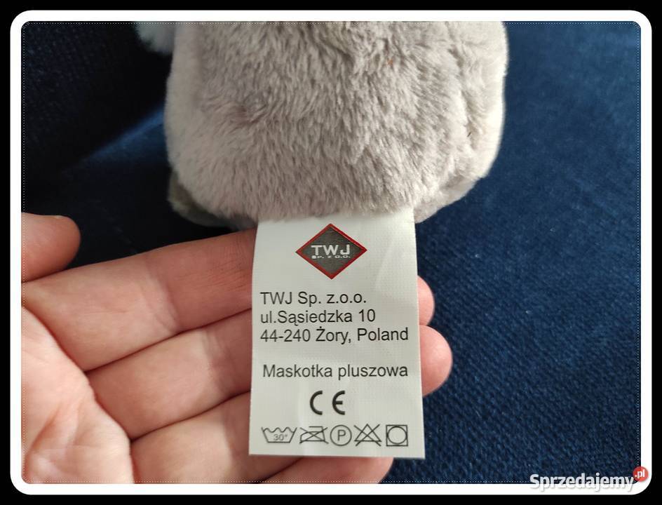 Mała maskotka pluszak nie używana przytulanka Płock sprzedam
