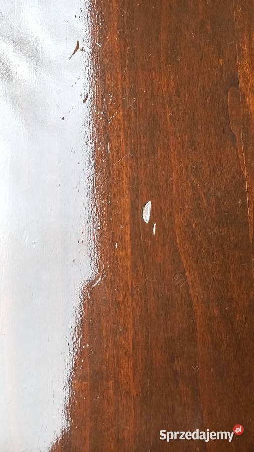 Stół sosnowy drewniany z szufladkami 784