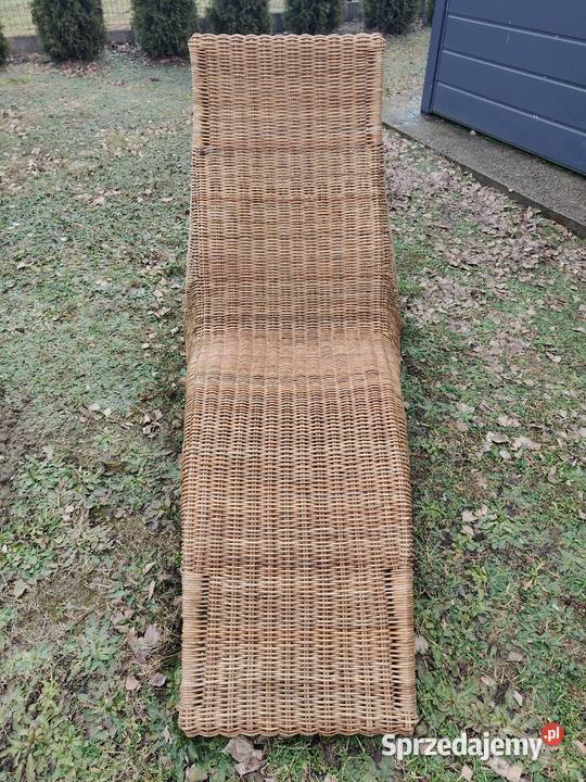 Leżanka IKEA Rattanowawiklinowa łódzkie Aleksandrów Łódzki