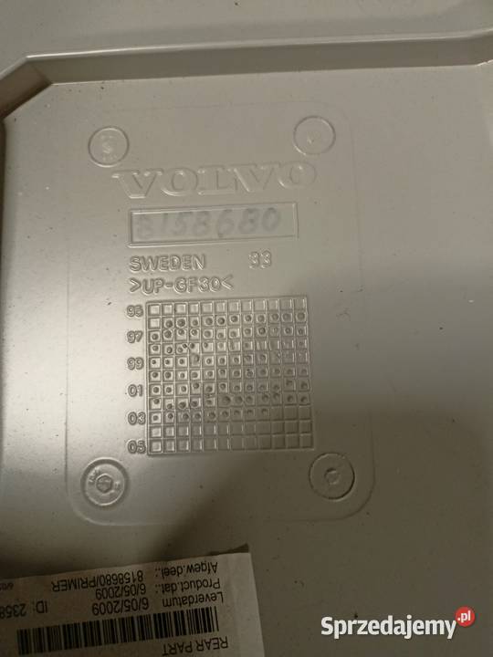 OSŁONA MIEDZYOSIOWA VOLVO FM3 NOWE 8158680 Pozostałe