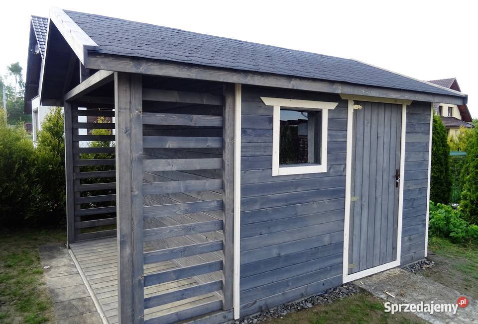 Drewniany domek narzędziowy Garaż drewniany Jordanów sprzedam