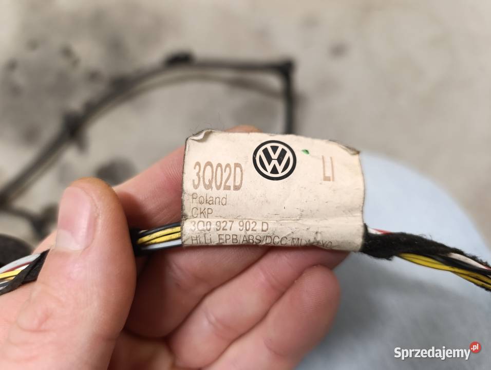 WIĄZKA KOŁA ABS TYŁ VW PASSAT B8 3Q0927902D