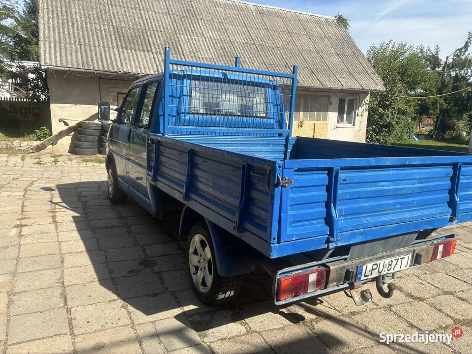 Vw T4 transporter doka 24D 1992 skóra Rok produkcji 1992 Góra Puławska